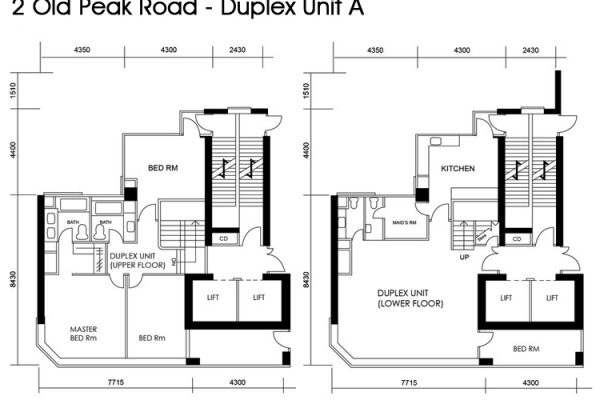 -2-old-peak-road-floor-plan-舊山頂道 2號-平面圖-estate-building-image-mid-levels-central-district-中半山區-hong-kong-properties-for-rent-for-sale-jade-land-properties-real-estate-agent-翡翠島