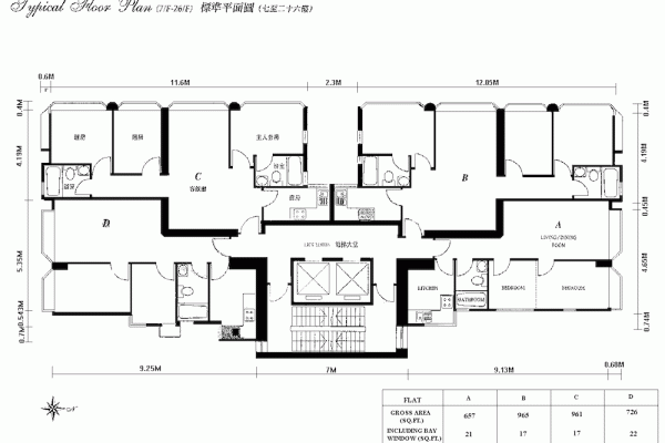 Lechler-Court-floor-plan-97-High-Street-麗恩閣-高街 97號-estate-building-image-sai-ying-pun-district-西營盤區-hong-kong-properties-for-rent-for-sale-jade-land-properties-real-estate-agent-翡翠島