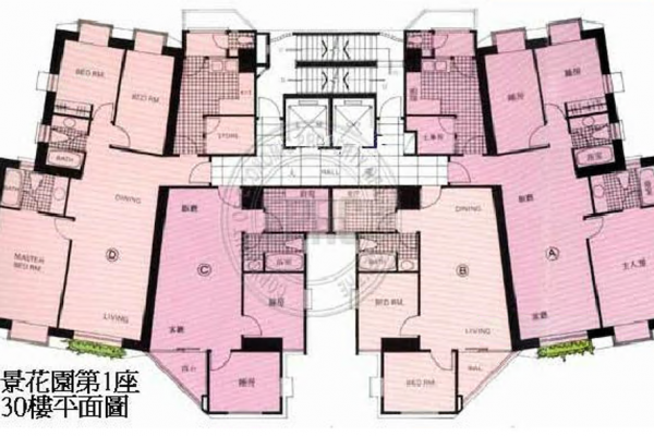 Scenic-Heights-floor-plan-58-A-B-Conduit-Road -富景花園-干德道 58A號-干德道 58B號-estate-building-image-mid-levels-west-district-西半山區-hong-kong-properties-for-rent-for-sale-jade-land-properties-real-estate-agent-翡翠島