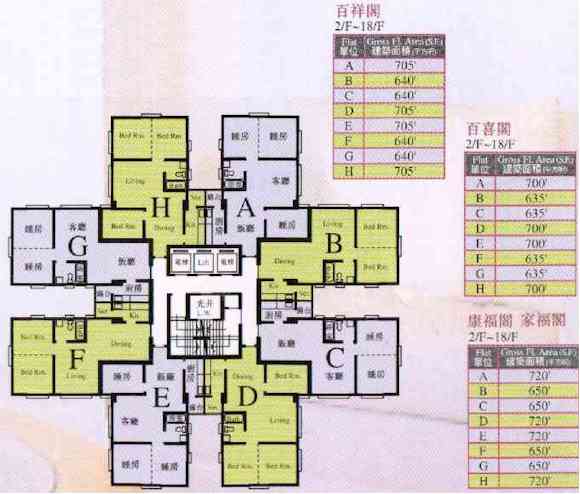 Bedford-Garden-floor-plan-6-161-Tin-Hau-Temple-Road-百福花園-天后廟道 161號-estate-building-image-north-point-district-北角區-hong-kong-properties-for-rent-for-sale-jade-land-properties-real-estate-agent-翡翠島